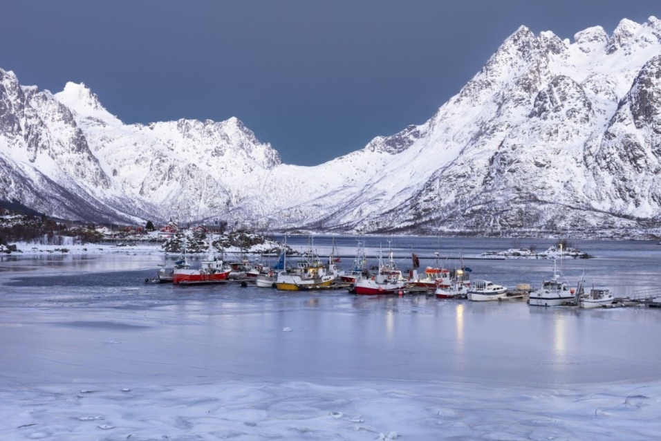 Hafen Sildpollen, Lofoten, NO